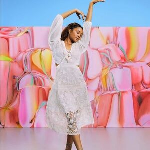 Alexis for Target Women’s Long Sleeve Dress with Hip Slits